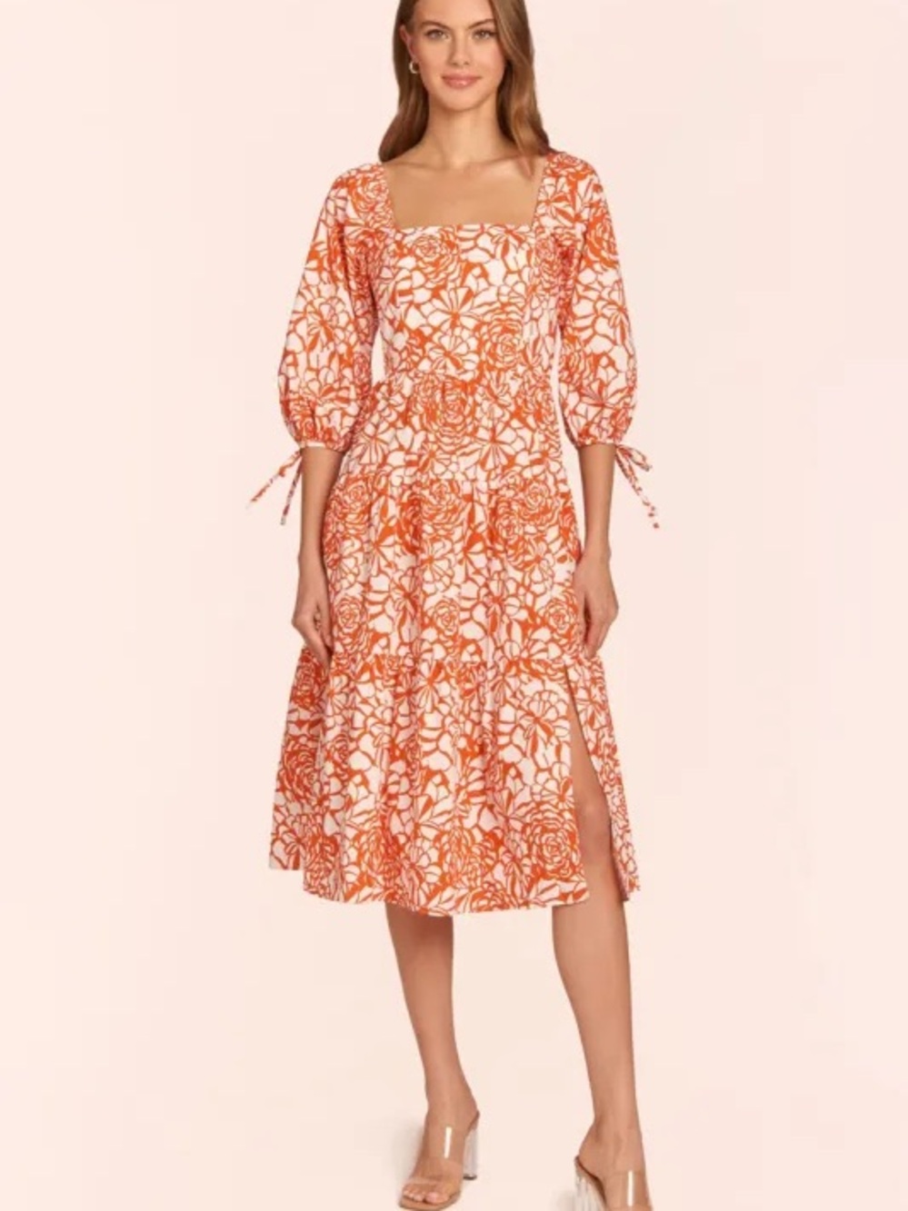 Amanda Uprichard Francine Dress in Gardenia Print